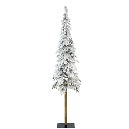 [20035837] Albero di Natale Alpine Fir innevato Ø50 x H 210 cm