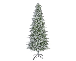 [20102646] Albero di Natale Ghiacciato Abete di Killington H 210 Ø 103 cm