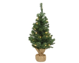 [19625919] Albero di Natale mini con LED imperiale da interno H 75xø41 cm