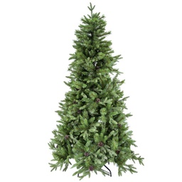 [V6056950007] Albero sinai verde c-pigne cmø127h210 con 2342 rami