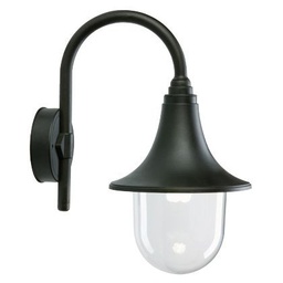 [SOV447/06] Applique In Basso E27  linea zoe  nero
