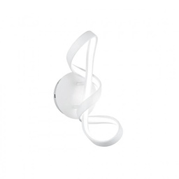 [2002677] Applique LED integrato metallo bianco opaco - Perugia
