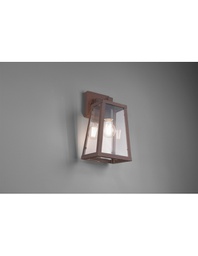 [TRIO201360124] Applique Lanterna IP44 Arkansas Ruggine H32 cm Trio Lighting