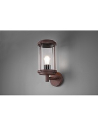 [TRIO202360124] Applique Lanterna IP44 Tanaro Ruggine H32 cm Trio Lighting