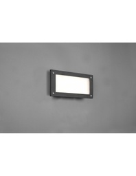 [TRIO251060142] Applique Led Segnapasso Per Esterno Kelly Alluminio Antracite IP44 Trio Lighting