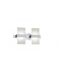 [TRIO274670205] Applique Rettangoli Led Doppia Emissione Platon Alluminio Trio Lighting