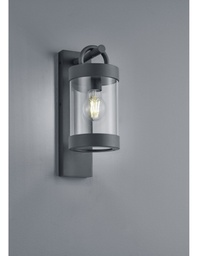 [TRIO204160142] Applique Sambesi Antracite Sensore Crepuscolare IP44 Trio Lighting