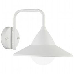 [SOV97782/02] Applique in Alluminio e Metallo con Diffusore Opalino - 20W - 1430 Lumen - 3000°K/4000°K/6500°K - 48 LED SMD 2835 - IP54 bianco