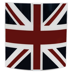 [ELIA/AG] Applique moderna unionjack bandiera cm 26 x 26