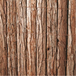 [1918891] Arella Wood monofacciale listelli di corteccia di pino 1 x 3 metri Verdelook