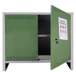 [DFL6130694] Armadio Deposito Fitofarmaci 'Pratiko' 2 Ante - Cm 100 X 40 X H 80 Basso