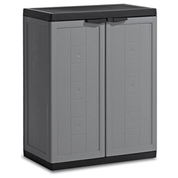 [KIS0047] Armadio basso grigio nero 68x39x85H cm.  Jolly