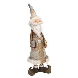 [V6132390000] Babbo natale resina statua cm12x10h34