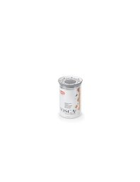 [2005919] Barattolo tondo Tosca 55454, capacità 1,2lt, colore bianco/grigio.