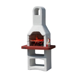 [1996417] Barbecue in muratura a carbonella DALLAS 86x56x h187 cm