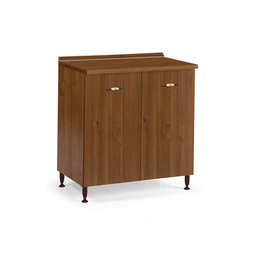 [A10472] Base per cucina colore Noce Antico Cm 80x50xH 85 con 2 ante