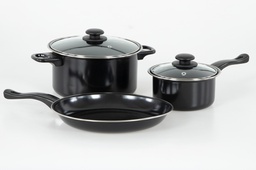[2004117] Batteria 5 Pz Zenith Black In Carbon Steel
