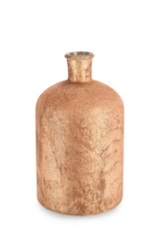 [B0200153] Bottiglia Decorativa Tapi Vt Arancio H30