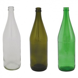 [1906554] Bottiglia In Vetro 'Vichy' 1000 Ml - Colore Verde