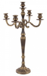 [B0186232] Candelabro Laryn 5Fuochi Brunito H70