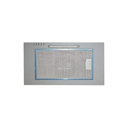 [FZ98112] Cappa aspirante sottopensile in acciaio inox a parete luce a led  52x27.7 cm