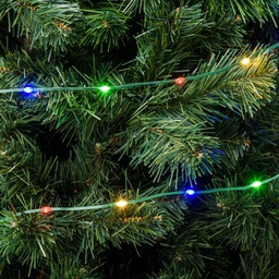 [DFL8079082] Catena Lineare Gocce Di Luci A Led Serie 'Mtl' 400 Gocce Multicolor -34 Mt. (30+4)