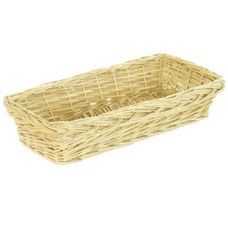 [V1600950000] Cestina vimini naturale nix rettangolare cm40x19h8,5