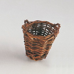[037936] Cesto con manici 5x5 cm Colore naturale  per presepe