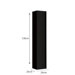 [FZ98894] Colonna bagno Adam sospesa 26x138h nero frassinato