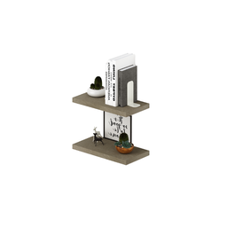 [AZ25321] Coppia mensole a muro  colore Argilla H2,2x45x23cm