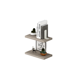 [AZ25352] Coppia mensole a muro  colore Olmo H2,2x45x23cm