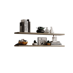 [AZ25864] Coppia mensole a muro colore Argilla H2,2x120x23cm