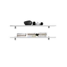 [AZ25888] Coppia mensole a muro colore Bianco H2,2x120x23cm