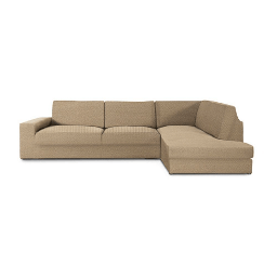 [EFFEZ99233] Copridivano Jaz angolare destro beige 350-500 EFFEZ
