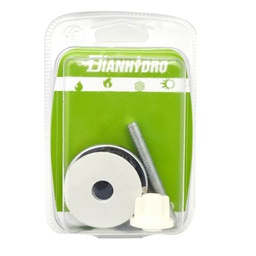 [212-606Y-C] Copriforo Per Lavabo In Ottone Tipo Pesante Blister