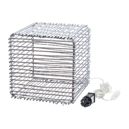 [20100246] Cubo ATS Silver 60 LED 4K 30cm
 Luci di Natale