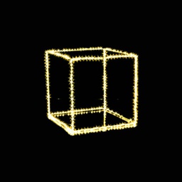 [19627898] Cubo con microled classic  cm 35 x 35  320 microled
