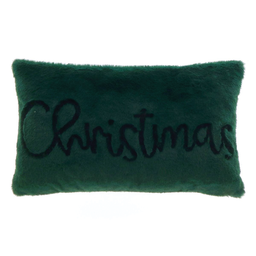 [2005702] Cuscino Cristmas 30x50verde scuro