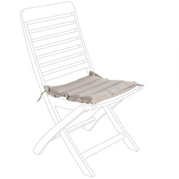 [056887] Cuscino trapuntato grigio per seduta - comfort e stile in un unico prodotto!