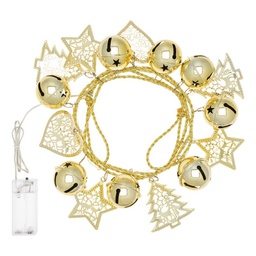 [20038355] Decorazione oro campanella 180cm