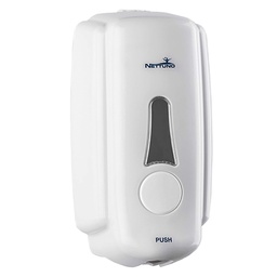 [DFL9007264] Dispenser A Muro Per Sapone In Sacca 'T-Small' Per Saponi Mousse - Bianco