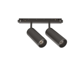 [8021696303642] EGO Track Double 24W 3000K 1-10V BK - L190xH163xP40mm