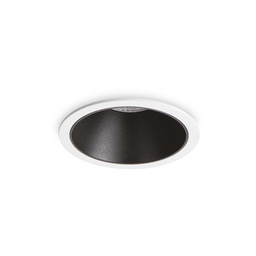 [8021696192277] Faretto ad incasso 85x80mm 11W 3000K bianco-nero