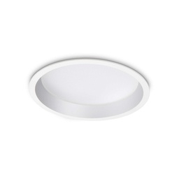 [8021696248783] Faretto ad incasso bianco D 210 x H 60 mm