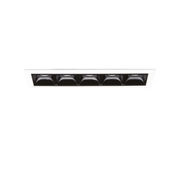 [8021696206219] Faretto ad incasso bianco L 146 x H 48 x P 45 mm