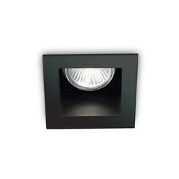 [8021696243849] Faretto ad incasso nero L 90 x H 115 x P 90 mm