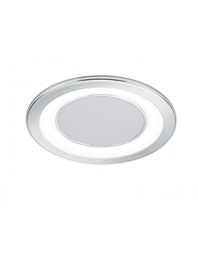 [TRIO652610106] Faretto da Incasso Core Doppio Led 10w 3000k Ø14 cm Cromo Trio Lighting
