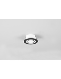 [TRIO652510132] Faretto da Incasso Core Nero Led 5w 3000k Ø8 cm Trio Lighting