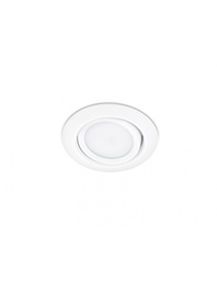 [2002718] Faretto da Incasso Led 5w Orientabile Ø8 cm Rila Bianco Trio Lighting