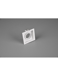[TRIO651600131] Faretto da Incasso Quadrato Kenai 1xGU10 Bianco 9x9 cm Trio Lighting